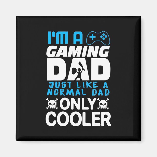 Aimant Poison gamer | I A Gaming Dad (Devant)