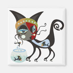 Aimant Poisson-chat