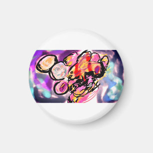 Aimant Poisson clown gemme