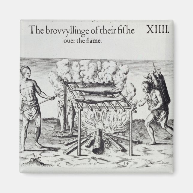 Aimant Poisson cuisine (Devant)