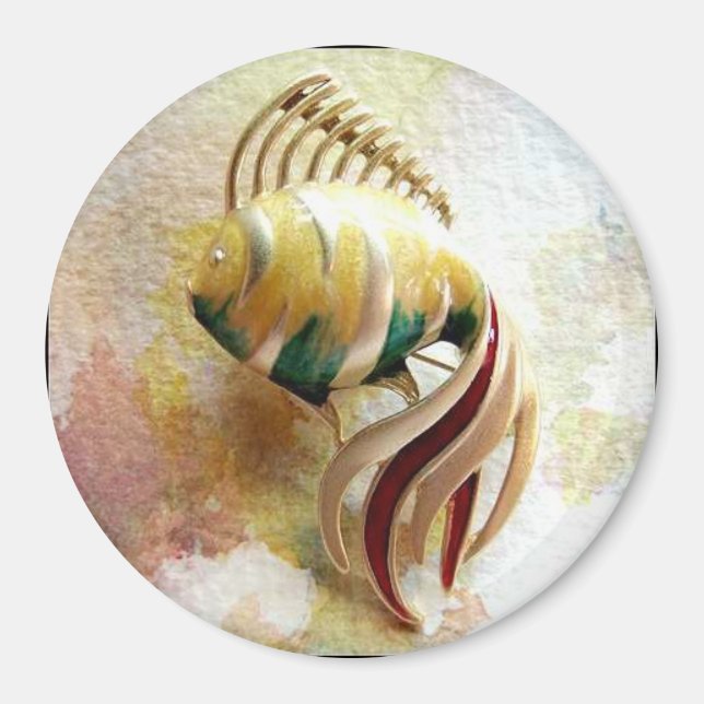 Aimant "Poisson d'or" (Devant)