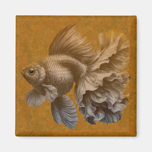 Aimant Poisson d'or (Devant)
