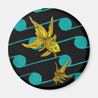 AIMANT POISSON D'OR TRANQUILLE