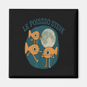 Aimant Poisson Le Poisson Steve Funny Fish