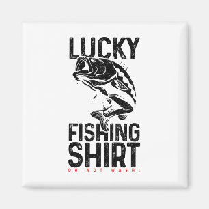 Aimant Poisson porte-bonheur pêcheur cadeau drôle de pêch