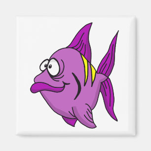 Aimant Poisson pourpre