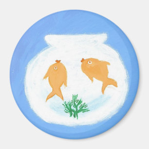 Aimant "Poisson rouge "