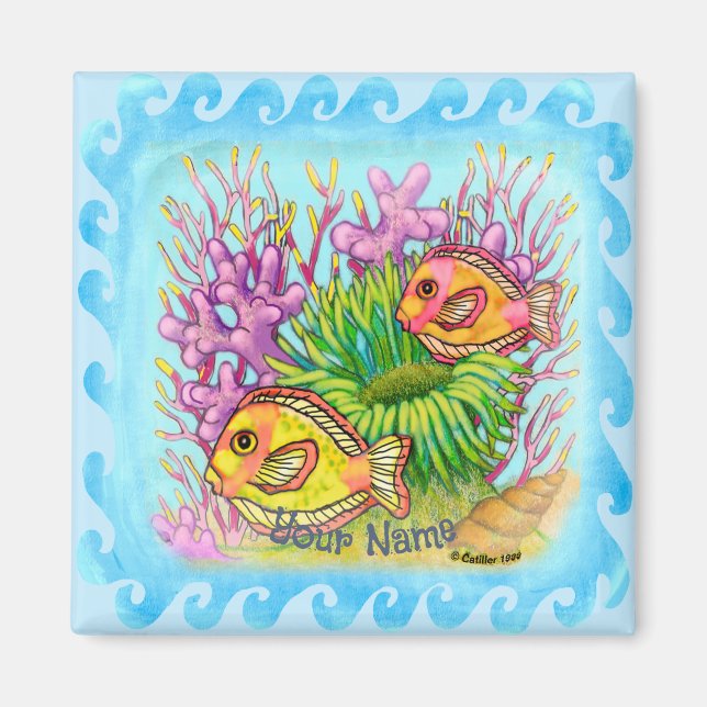 Aimant Poisson Scuba (Devant)