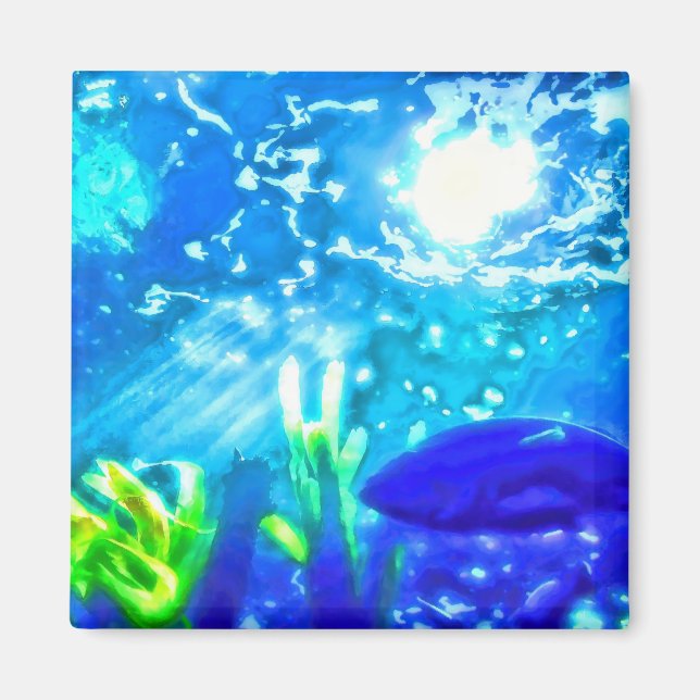 Aimant Poisson Sous La Mer (Devant)