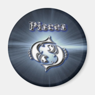 Aimant Poissons Chrome
