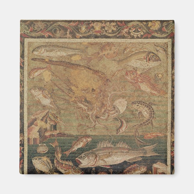Aimant Poissons, mollusques et crustacés (Devant)