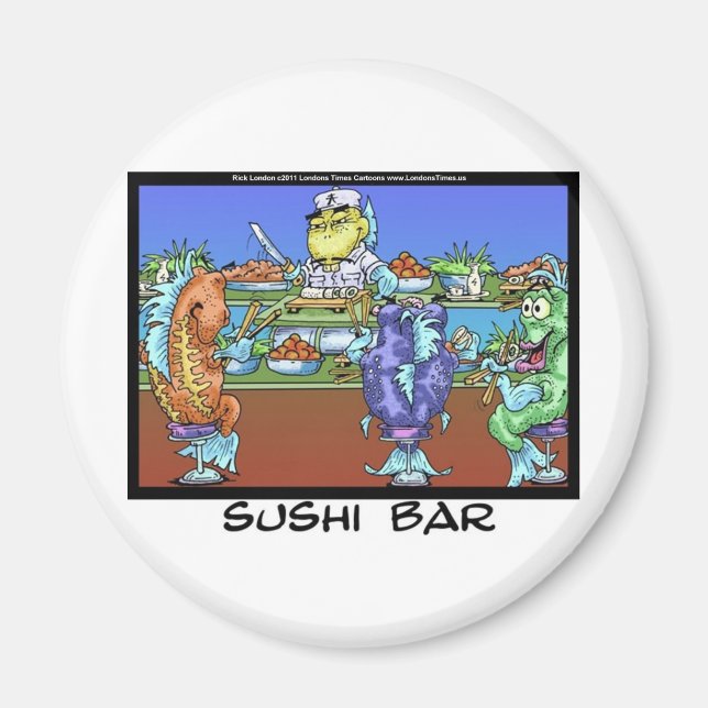Aimant Poissons Rencontrent les Marchés alias Sushi Bar C (Devant)