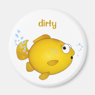 Aimant poissons sonnant l'aimant de lave-vaisselle