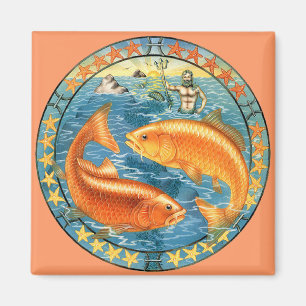 Aimant Poissons Zodiac - Customisez-le !