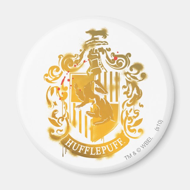 Aimant Poitrine de Hufflepuff - Rabot (Devant)