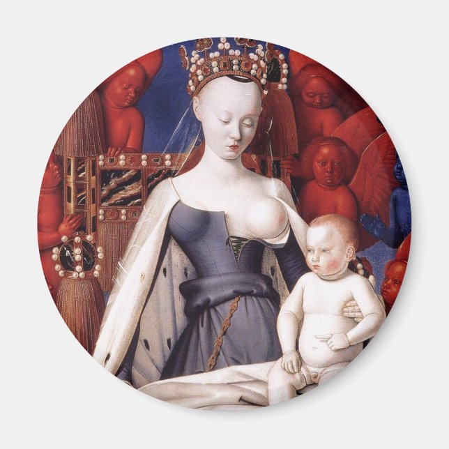 AIMANT POITRINE DE MARIE (Devant)