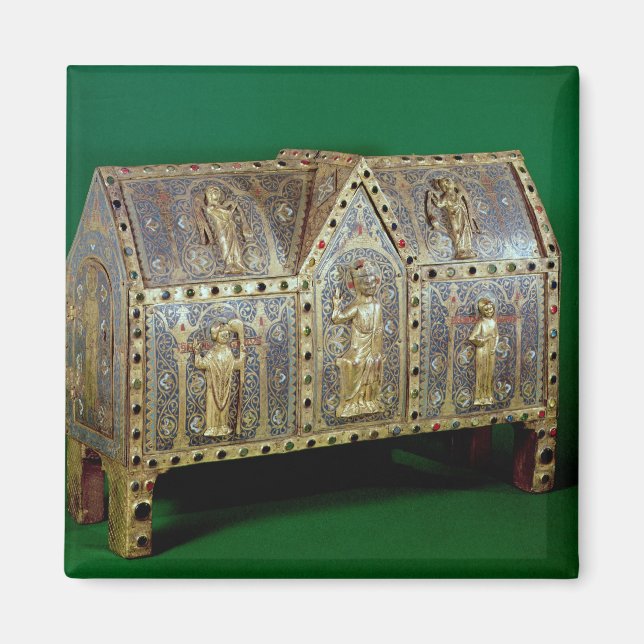 Aimant Poitrine Reliquaire de St. Calminius, Limoges (Devant)