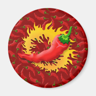 Aimant Poivre à flamme