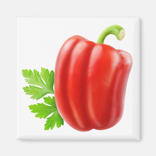 Aimant Poivron rouge (Devant)