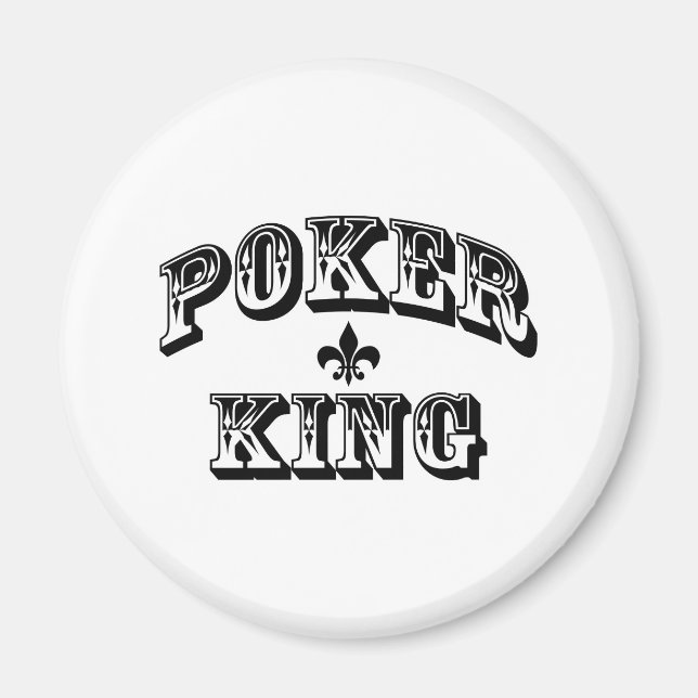 Aimant Poker King (Devant)