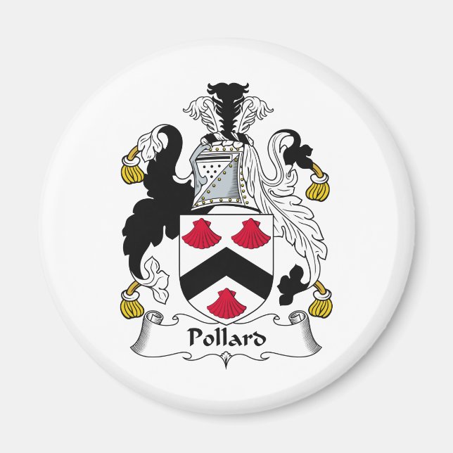 Aimant Polard Family Crest (Devant)