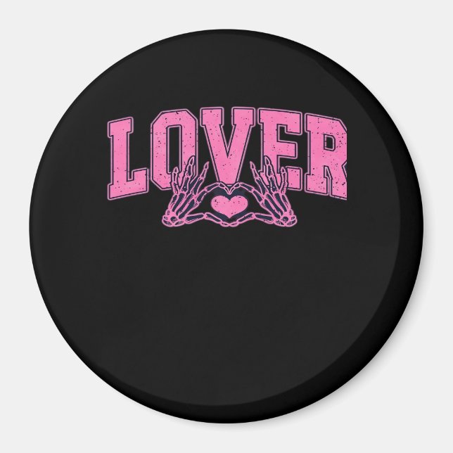 Aimant Police Avec Squelette Mains Classique (Devant)