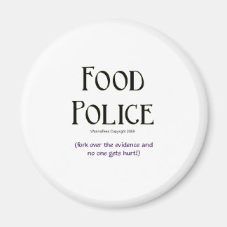 Aimant Police de l'alimentation : la police de la fourche