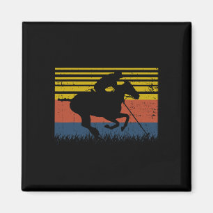Aimant Polo Joueurs Horseback équitation Cheval Equestre
