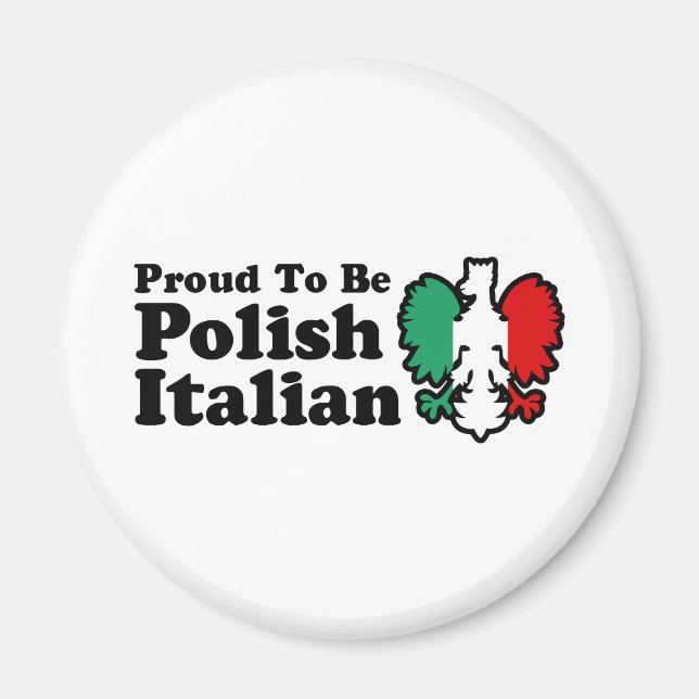 Aimant polonais italien (Devant)