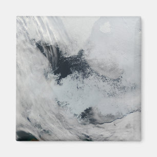 Aimant Polynya (eau libre) dans la mer de Beaufort