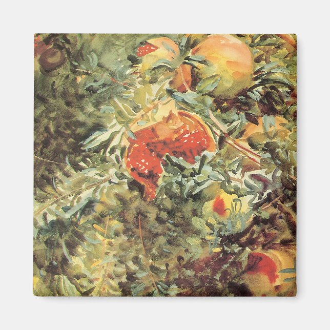 Aimant Pomegranates II par John Singer Sargent (Devant)