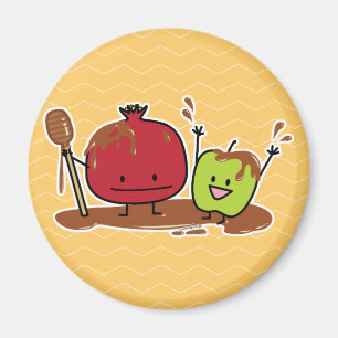 Aimant Pomme de Rosh Hashanah grenade miel juif nouveau