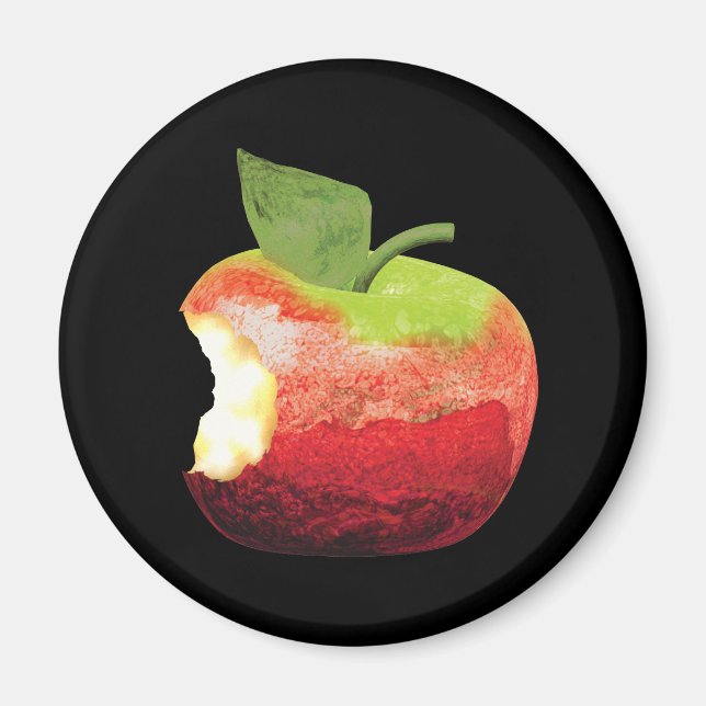 Aimant Pomme mordue (Devant)