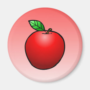 Aimant Pomme rouge