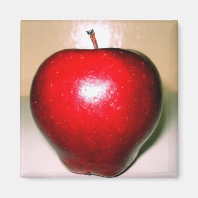 Aimant Pomme rouge (Devant)