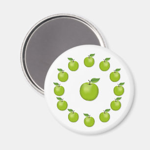 Aimant Pomme Verte