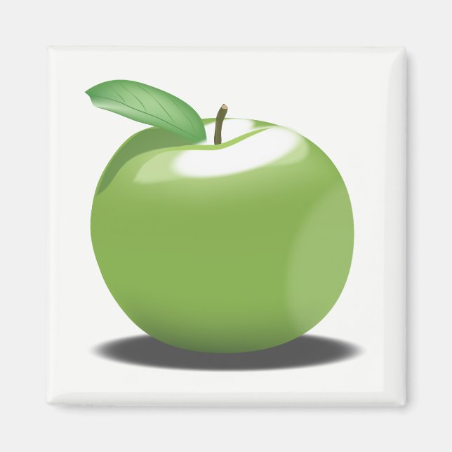 Aimant Pomme verte (Devant)
