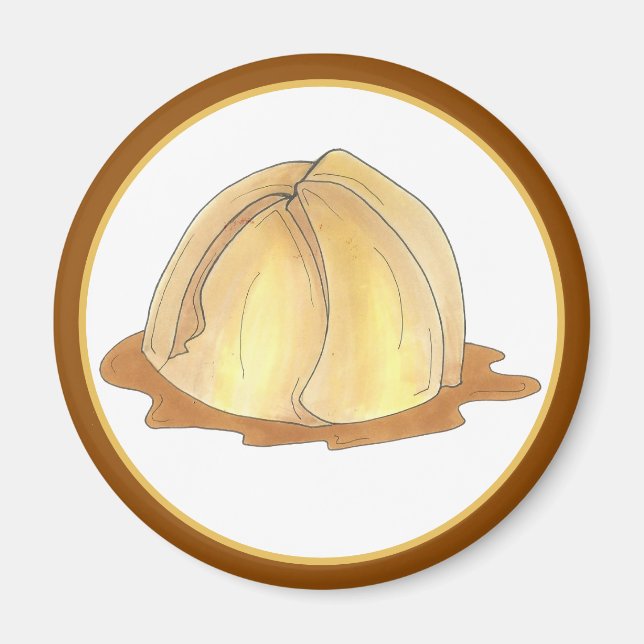 Aimant Pommes Dumplings Amish Pennsylvania PA Dutch Food (Devant)