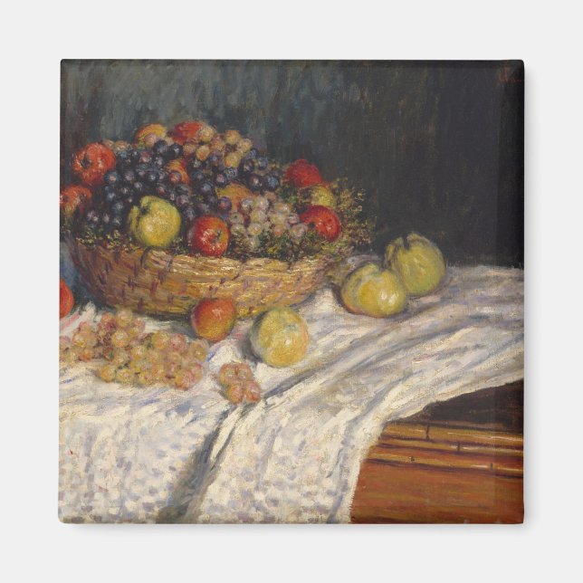Aimant Pommes et raisins (Devant)