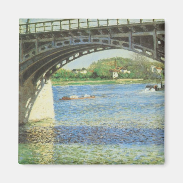 Aimant Pont à Argenteuil par Gustave Caillebotte (Devant)