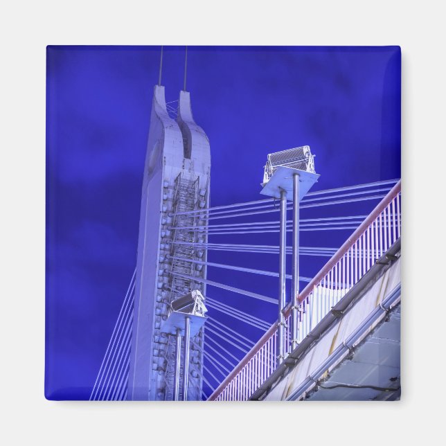Aimant Pont Blue Jiefang (Devant)