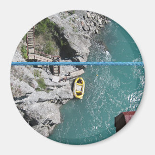 Aimant Pont Bungy POV, Queenstown, Nouvelle Zélande de