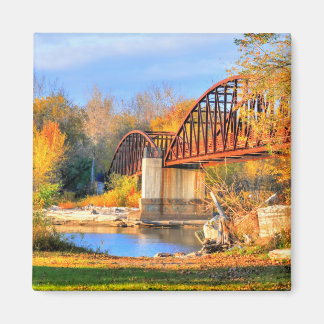 Aimant Pont d'automne du Vermont