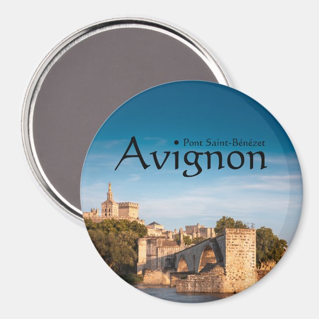 Aimant Pont d'Avignon France (Recto/Verso)