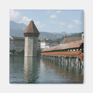 Aimant Pont de chapelle, luzerne, Suisse