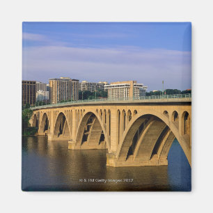 Aimant Pont de Francis Scott Key en journée