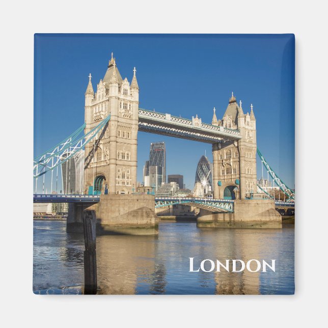 Aimant Pont de la Tour de Londres Réfrigérateur (Devant)