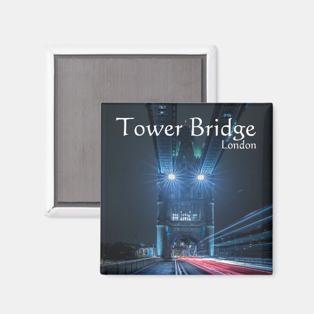Aimant Pont de la Tour de Londres Souvenir (Recto/Verso)