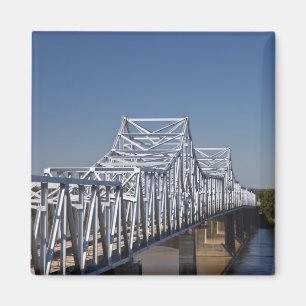 Aimant pont de l'autoroute I-20 sur le fleuve Mississippi