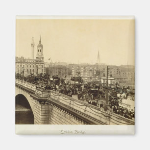 Aimant Pont de Londres, c.1880 (photo de sépia)